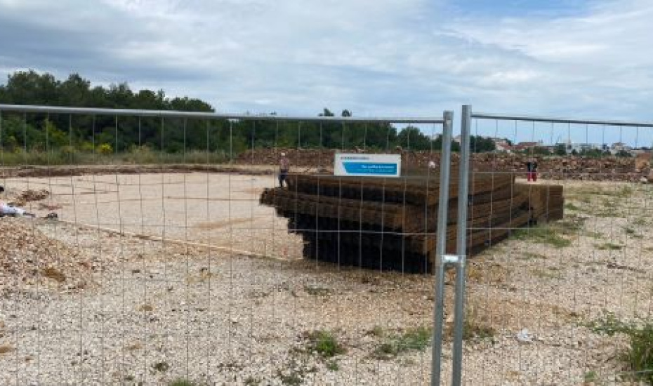 Construction site registration and start of construction